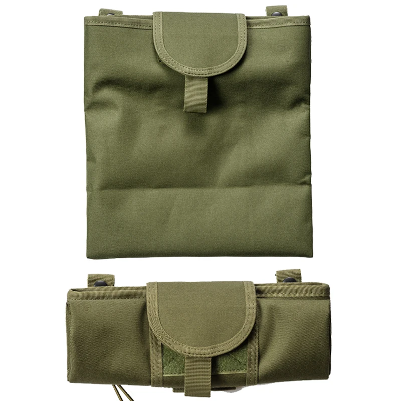 

Tactical Folding Pouch Military Airsoft EDC Molle Dump Magazine Bag Hunting Paintball Recycling Storage Ammo Waist Bag Gear