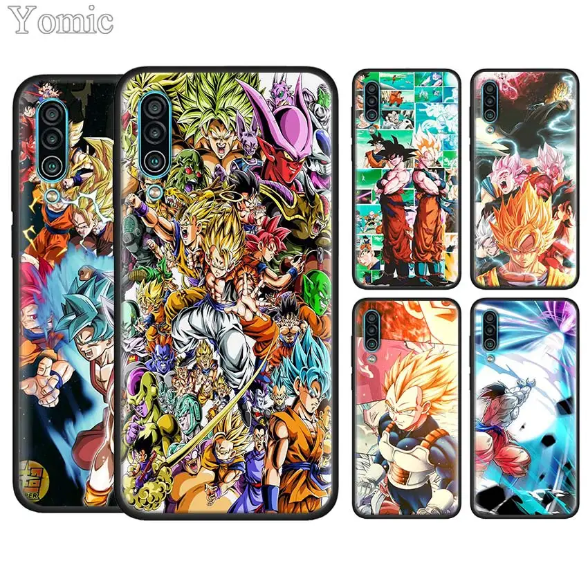 

Goku Dragon Ball Z Super Saiya Phone Case for Meizu 16 16th 16X 16S 16Xs M6T Silicone TPU Black Cover Coque