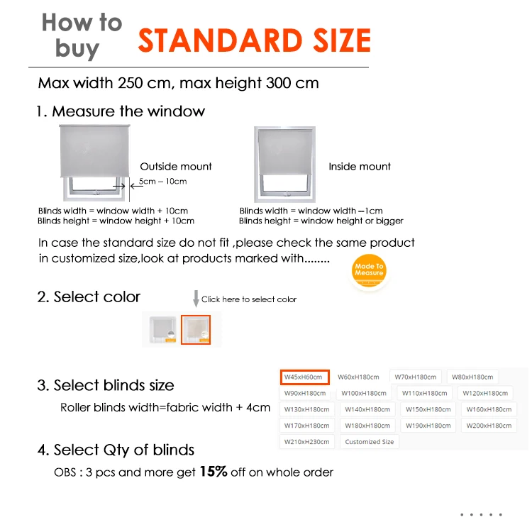 standard size  SS-全遮光