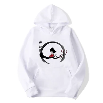 

Japanese Anime Dragon Ball Z GOKU Unisex hoodie Printed long Sleeve Graphic Top For Men Women