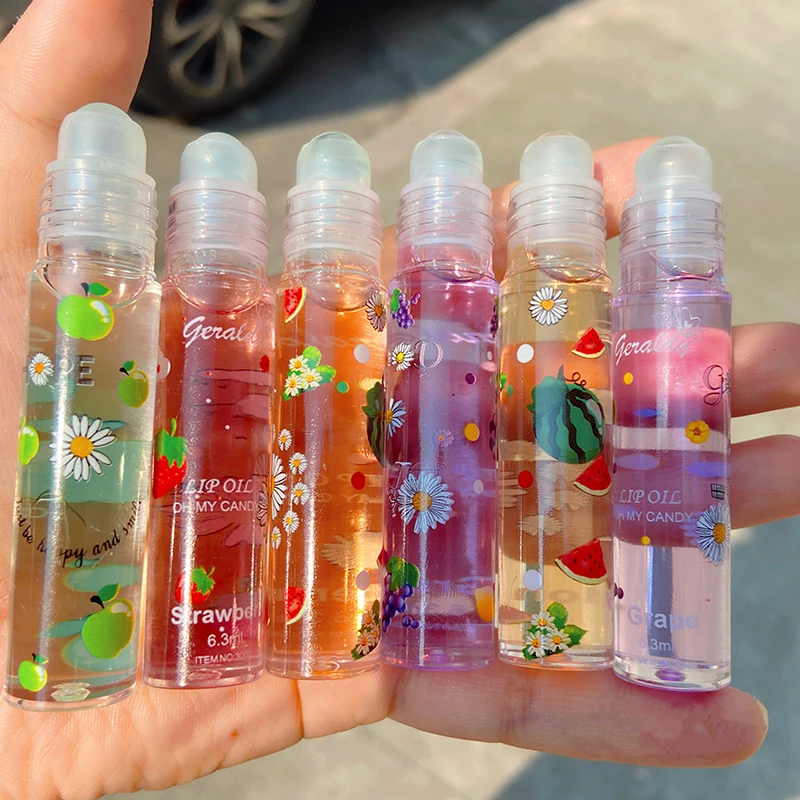 

JIAUTING Aloe Vera Lip Gloss Transparent Waterproof Lipstick Lip Oil Natural Lip balm Colorless Primer Vitamin E Makeup