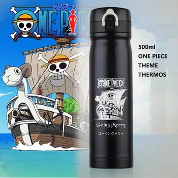 

OUSSIRRO 500ml Pure Color Stainless Steel Totoro One Piece Thermos Cup With Creative Cover Children Juice Thermos Cup