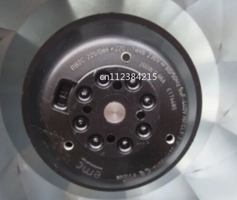 RB2C-225/088 K220 I-1989 импортный ABB R7 специальный инверторный вентилятор 225 мм 230 в 135 Вт осевой вентилятор