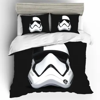 

Bedding It Home Single Queen King Size Star Wars Textile Cotton Duvet Cover Set Bed Sheets Pillow Cases Bed Linen Bedding Sets