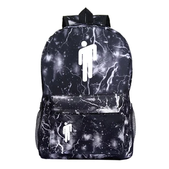 

Boys Girls Billie Eilish Backpack Teens School Bag Students Bookbag Child Rucksack Casual Schoolbag Popular Travel Backpack Gift