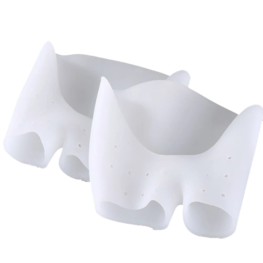 1 Pair Bunion Treatment Corrector Silicone Forefoot Pad Big Toe Separator Sleeve