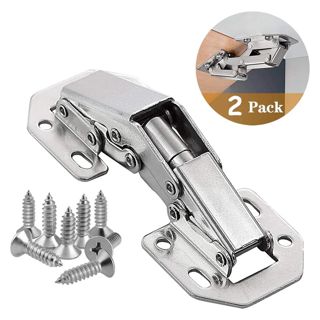 2 шт. 90 градусов легко монтируется кухонный шкаф скрытый раздвижной дверной