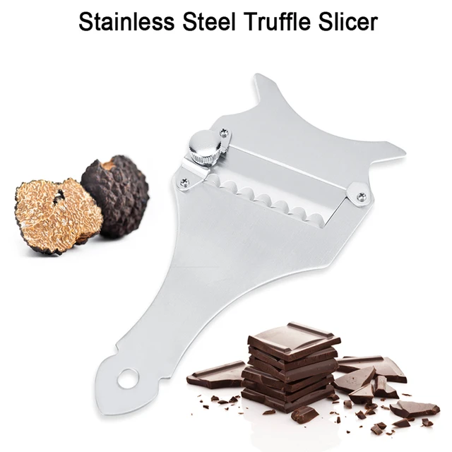 Stainless Steel Truffle Cheese Knife Blade Chocolate Shaver Wavy Blade  Dessert Cutter Knife Kitchen Gadges Chocolate