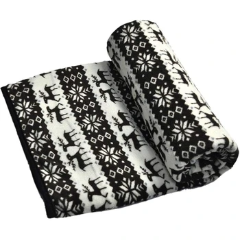 

12V Car Heating Blanket Snowflake Elk Pattern Car Electric Blanket Energy Saving Heated Throw Rug for Travel Camping Picnic Heat