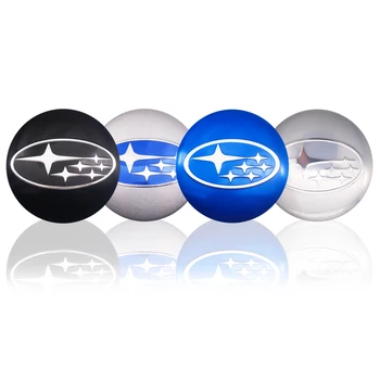 

4pcs Car Wheel Center Hub Caps Car Wheel Rim Hubcap Badge Covers For Subaru Impreza Forester auto parts decoration accessories