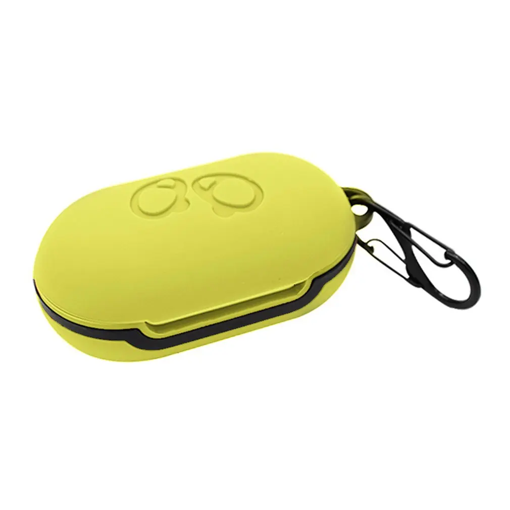 yellow Силиконовый чехол для наушников пыленепроницаемый защитный чехол для samsung Galaxy Buds ультратонкий протектор чехол Eartips Y5 - Цвет: yellow
