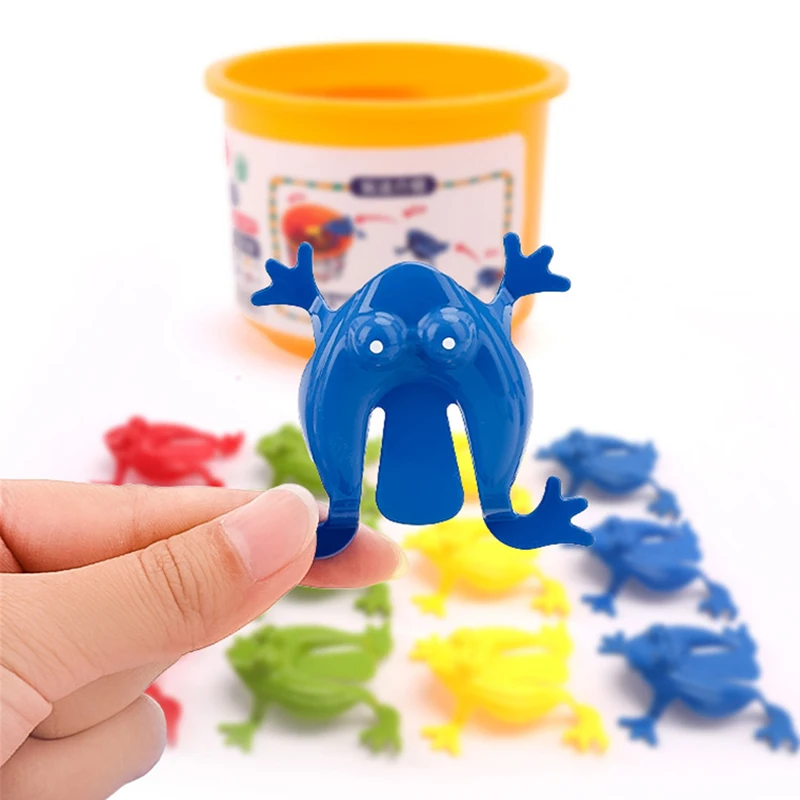 Jumping Frog Toys Candy Color Classic Children Kids Funny Party Contest Games