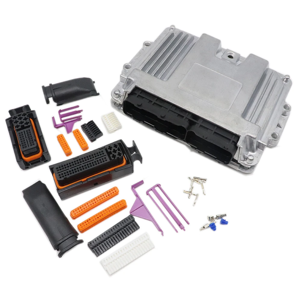 Caixa de Alumínio Alterada do Cerco Auto Conector do Ecu Sistema de Controlo do Computador 12414341 121p