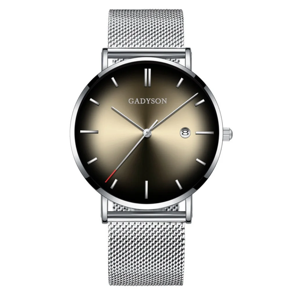 GADYSON мужские часы Новая мода контрастная указка кварц концепция кошачий глаз градиент мужские часы Erkek Kol saati Reloj Mujer