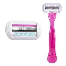 IGUETTA New Arrival Four Layer Shaving and Hair Removal Knife Manual Shaving Blade Handle Leg and Armpit Hair Shaving Knife Hold