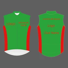 Выполненный на заказ деревяный гребень для волос флаг зимний термальный флисовый жилет для велоспорта MTB велосипедный жилет, безрукавка велосипедная одежда Джерси рубашки жилеты