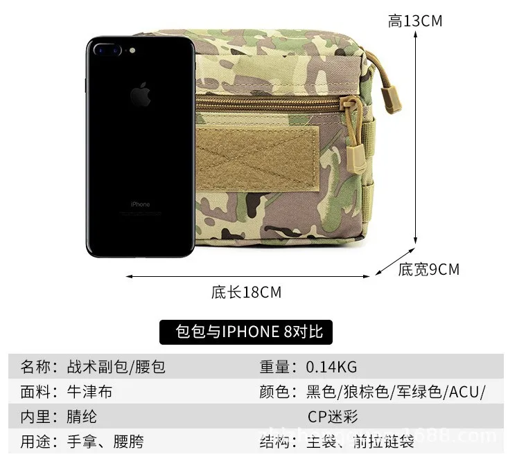 Медицинский комплект тактическая поясная сумка для активного отдыха EDC кошелек прилагаемая сумка армейские вентиляторы принадлежности