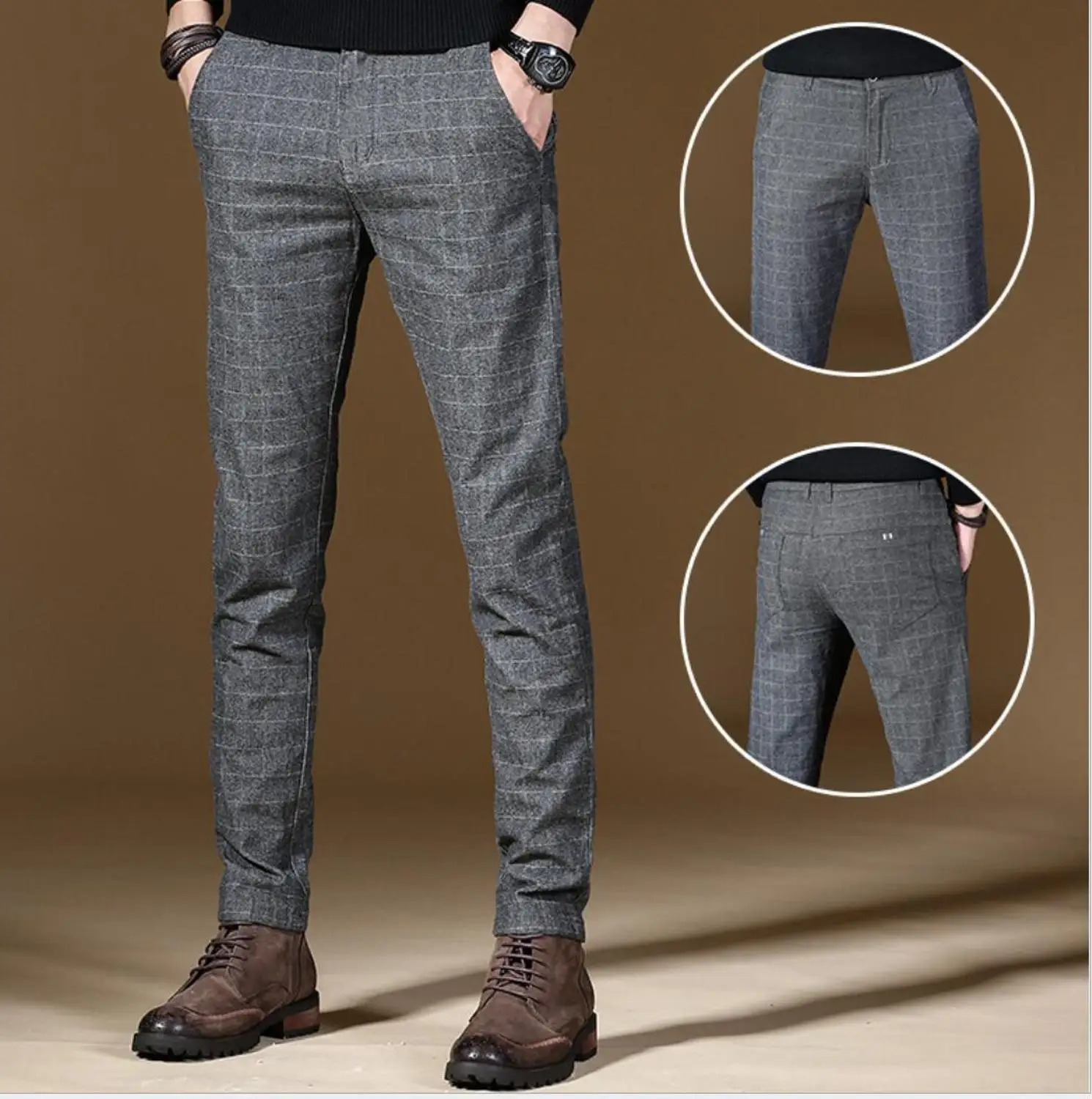 2020 Fashion Quality Cotton linen Mens 