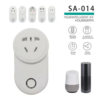 

WiFi Smart Socket EWeLink APP Remote Control AC 90V〜250V 10A Smart Plug For Alexa Google Home IFTTT Speaker Control