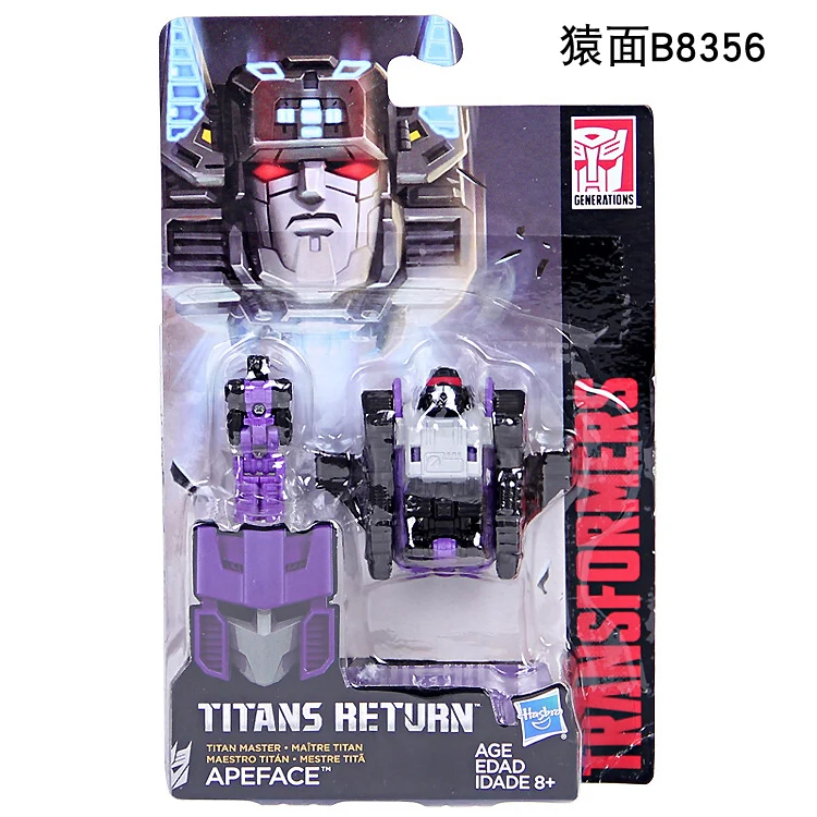 Трансформационные игрушки возвращение titan idw главный воин трос Rhino Дартс ночные