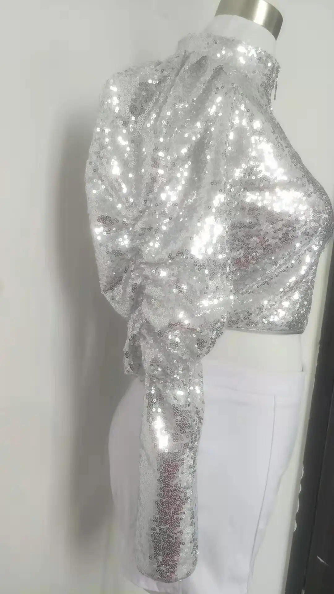Kpop Черный Розовый Дженни сценическое шоу Новая Летняя мода блесток белая короткая куртка пальто и сексуальные тонкие шорты женский комплект из двух частей