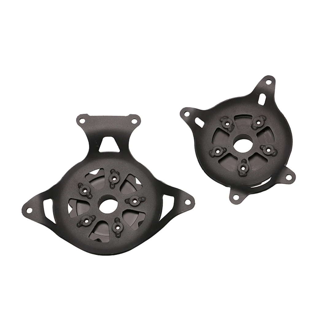 2pcs Derby Timer Cover Points Cover Engine Stator Cover for Kawasaki Z800 Z 800 Z750 Z 750, Black