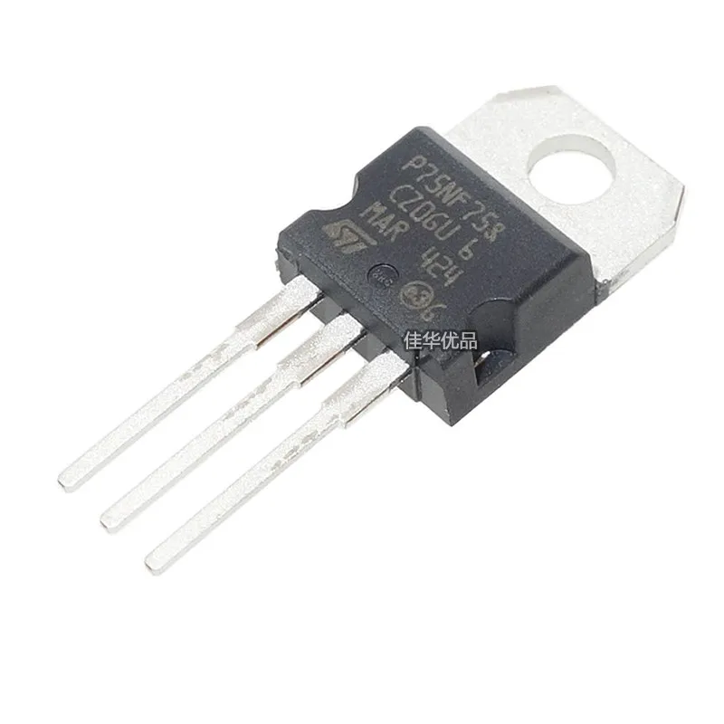 P75nf75 Stp75nf75 Инвертор управления двигателем Mos Fet N-channel 75v 80a 5 шт. | Электронные