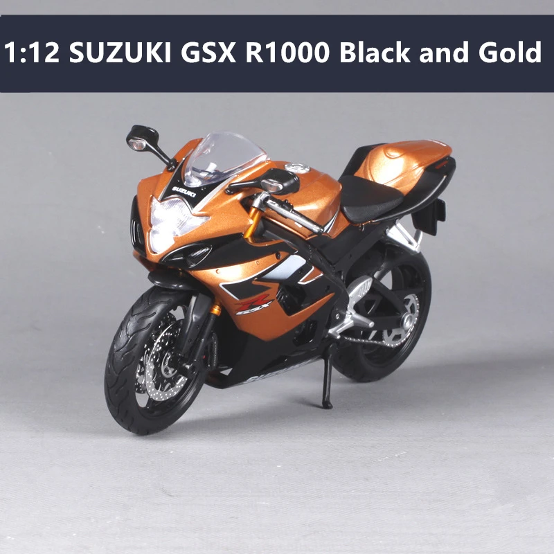 Maisto 1:12 Yamaha 450F моделирование сплав Мотокросс серии авторизованный модель мотоцикла игрушечный автомобиль - Цвет: Suzuki GXS R1000