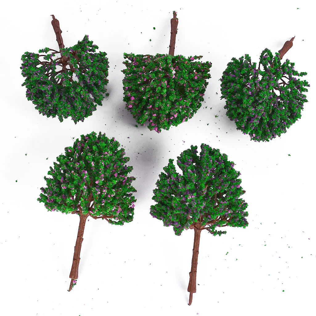 Модель деревьев архитектурные модели макет железной дороги сад пейзаж декорации