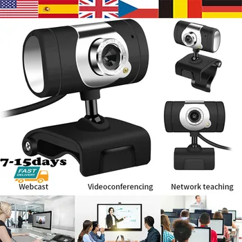 

USB 30MP HD Webcam 480P Pro Camera With For Computer Camera For PC Laptop Live Streaming Online &teach Work Conference