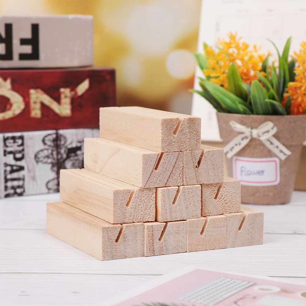 1 шт. натуральные деревянные зажимы для заметок держатель фотографий хомуты