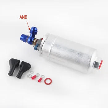 

High QUALITY 60mm External dual Fuel Pump 0580254044 AN8 male connect outlet