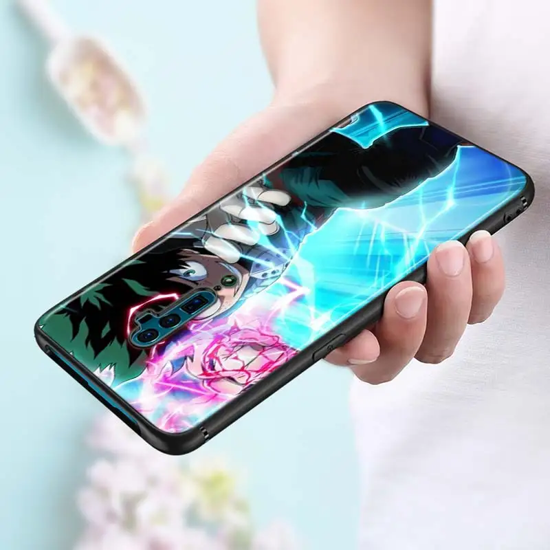 My Hero Academia Anime Cartoon Silicone Phone Case For OPPO Reno Z 10X Zoom F11 F9 F7 F5 A7 R9S R17 Realme 2 C2 K3 Pro