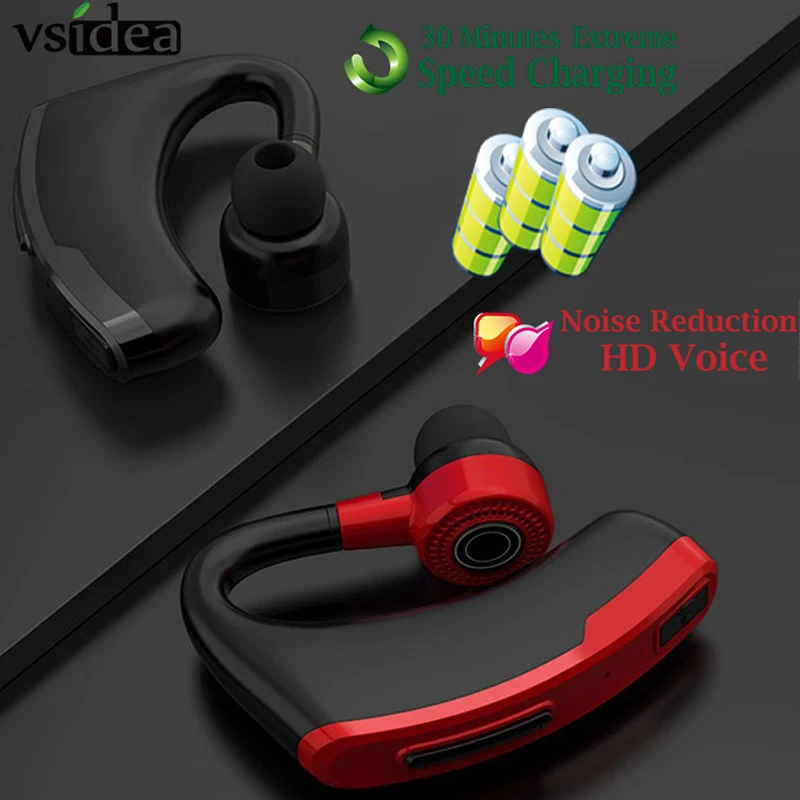 V8-PLUS V10 Bluetooth наушники бизнес беспроводные наушники громкой связи с микрофоном для вождения автомобиля вок для iPhone samsung HUAWEI