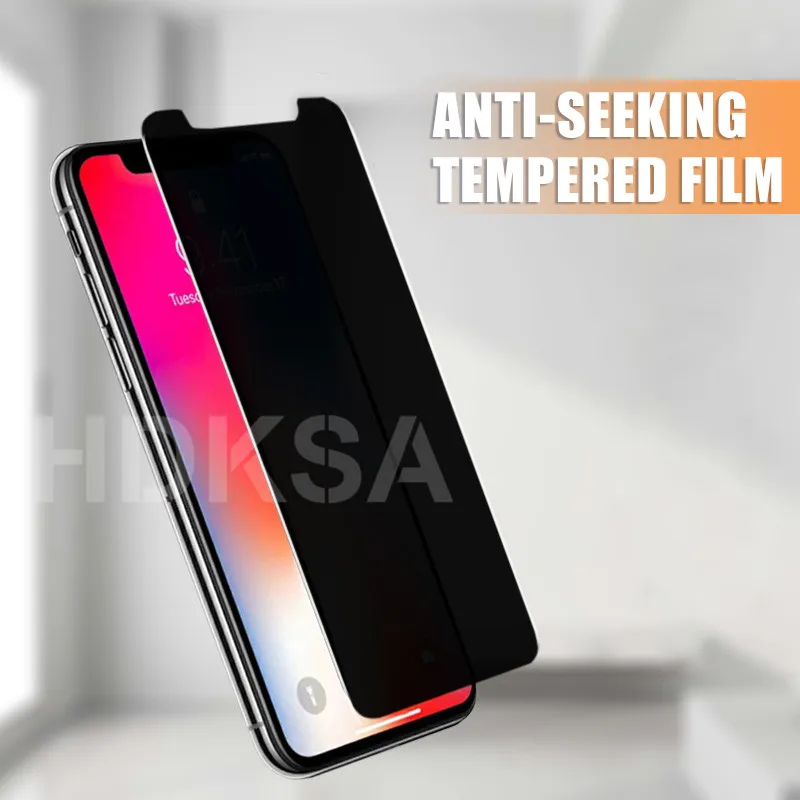 Защитное закаленное стекло 9H для защиты экрана iPhone X XR XS MAX 5 5S SE для iPhone 7 6 6S 8 Plus