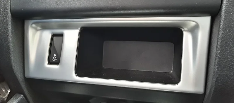 Хромированные накладки передней консоли блока регулировки фар зеркал ESP из нержавеющей стали для Lada Xray Лада Искрэй Иксрей Хрей