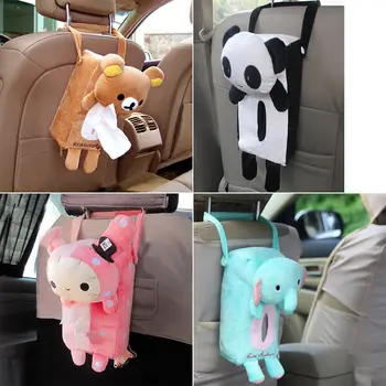 

Cute Home Car Tissue Box Bathroom Storage Holder Portable Tissue Box For Baby Travel