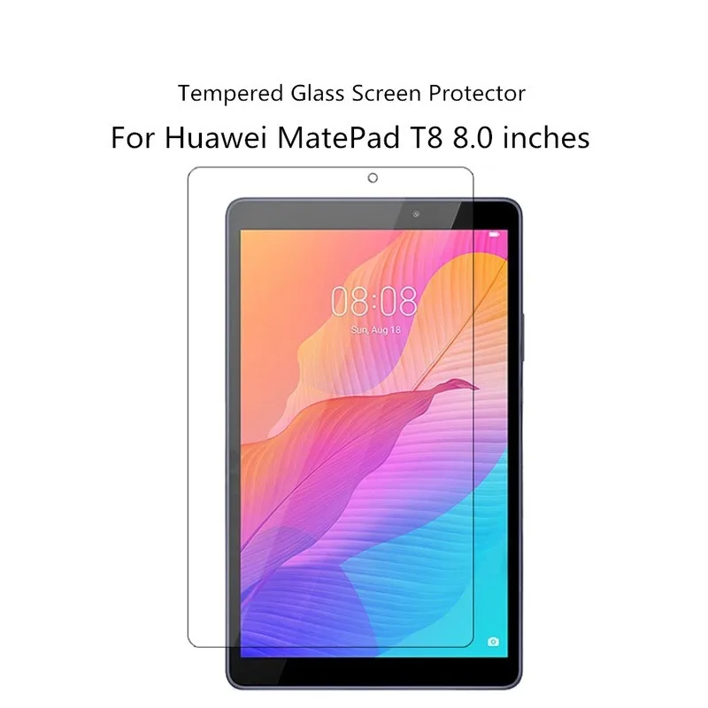 Закаленное стекло для Huawei MatePad T8 защитная пленка на экран 8 0 дюйма планшета 9H T 2020