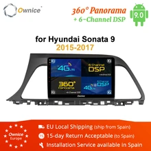 Ownice K3 K5 K6 Восьмиядерный 2 DIN Android 9,0 автомобильный dvd-плеер для hyundai Sonata Gen 9/Sonata LF- автомобильный Радио 4G LET DVR