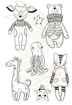 

Animal clear Stamp Transparent seal for DIY scrapbooking/Card Making c581