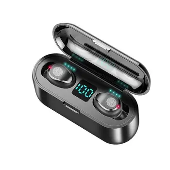 

HobbyLane Earphone Wireless Earbuds Stereo Sport Wireless Earphones Earbuds Headset 2000 mAh Power for iPhone Xiaomi d25