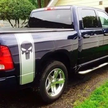 

Punisher's Teething Side Skirt Long Body Sticker D128 Truck Chasers Have Long Teeth Side Skirt Long Body Sticker Black