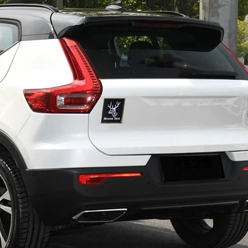 

3D Metal Trunk Sticker for Volvo XC90 XC60 S90 V90 S80 S60 S70 Volvo OCEAN RACE Engineered Moose Test Car Body Sticker