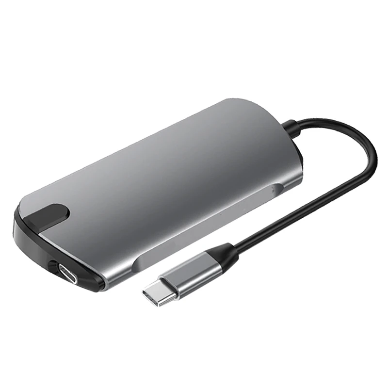 5-в-1 usb-хаб для Тип C центр данных с 5-Порты и разъёмы USB 3 0 USB-C PD - Цена: 
