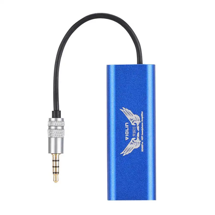 Portable Audio HIFI Headphone Amplifier AMP 3 5mm AUX for Earphone Speaker Phone