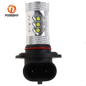 

POSSBAY 80W 16 SMD 1600LM H11/P13/H16 LED Bulb Car Fog Light Tail Driving Lamp DRL Daytime Running Reverse 12V 24V