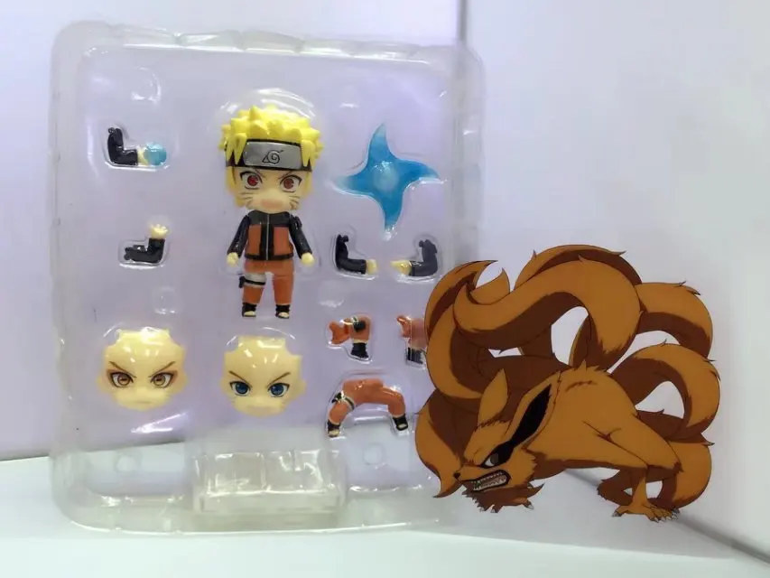 GSC Naruto Cute Uzumaki Naruto 682# девять хвостов Милая Глиняная фигурка гаражный набор