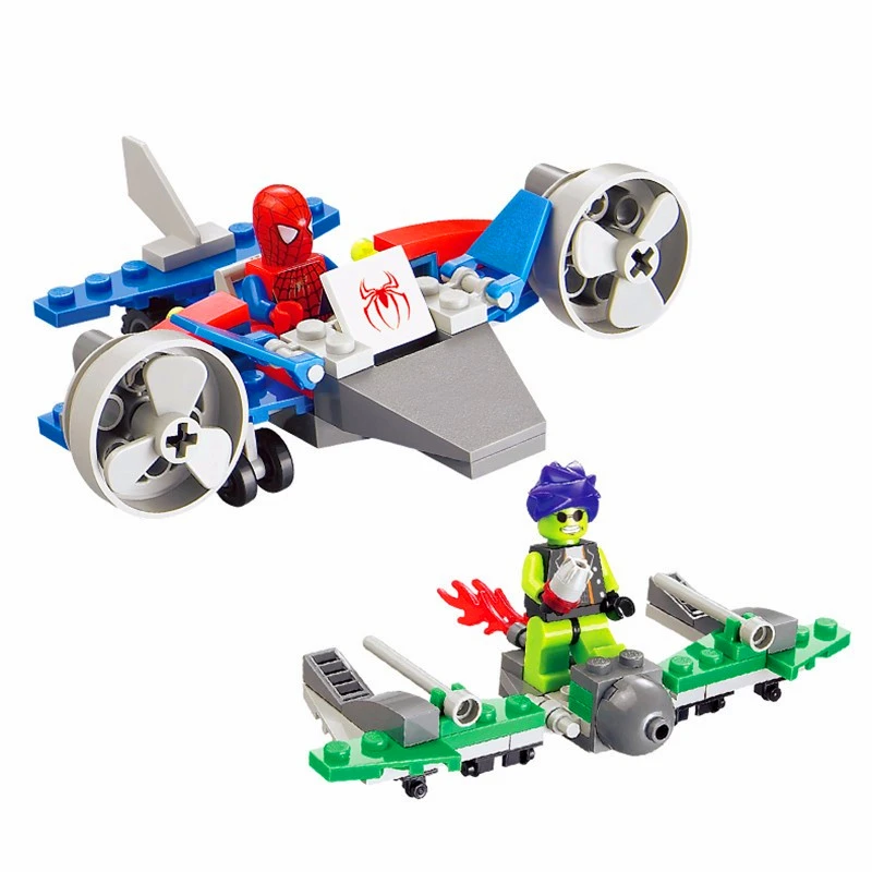 

New The Avengers Superhero Superman Spiderman Legoed Puzzle Assembling Model Building Blocks Kit Toys Kids Christmas Gifts