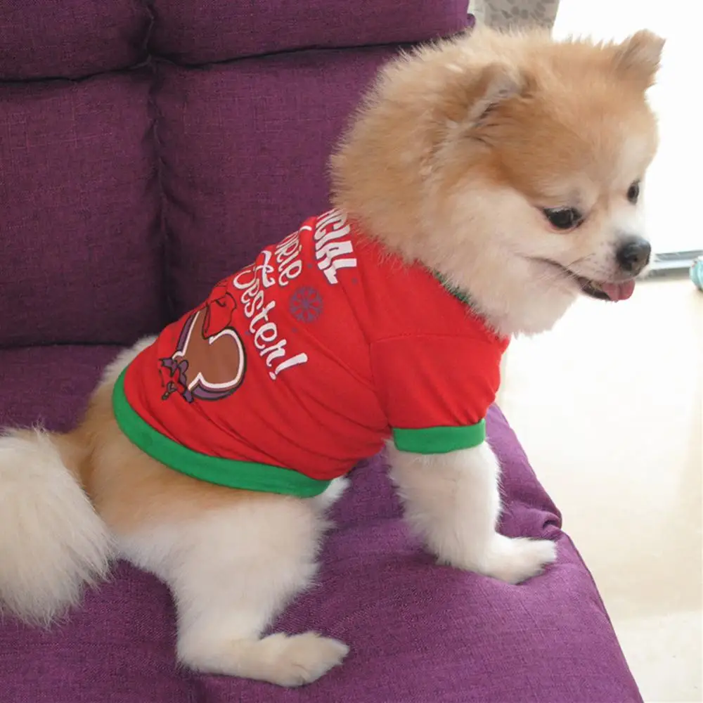 Одежда для домашних животных, Рождественский щенок, костюм для собаки, одежда для маленьких собак, тканевый костюм, платье, Рождественская одежда для котят, собак, чихуахуа