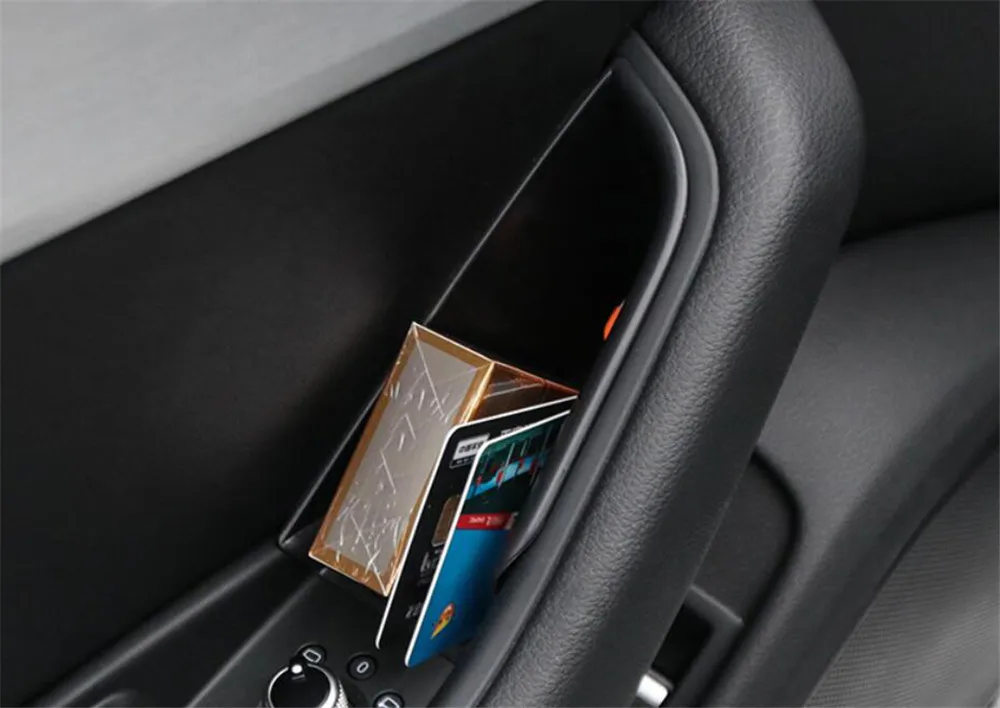 Für Audi A4 B8 A5 S5 Q5 8R SQ5 1 paar Auto Innen Türgriff Armlehnen Lagerung Box Organizer Telefon Halter fall Auto Styling – Detail 7